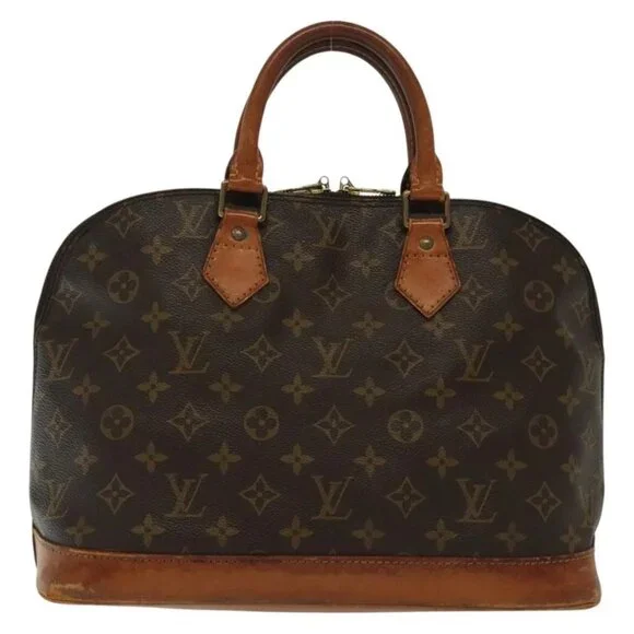 LOUIS VUITTON Monogram Alma Hand Bag M51130 LV Auth 139859